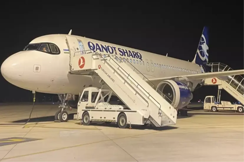 YOLCU UÇAĞI MERZİFON HAVALİMANI'NA ZORUNLU İNİŞ YAPTI