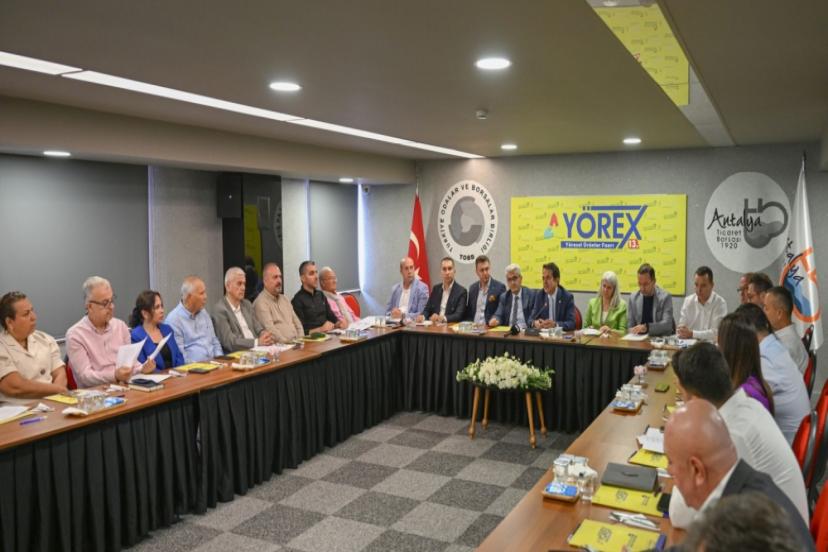 YÖREX DANIŞMA KURULU TOPLANDI