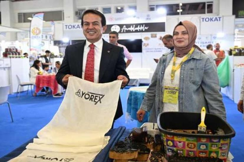 YÖREX'E ZİYARETÇİ AKINI 